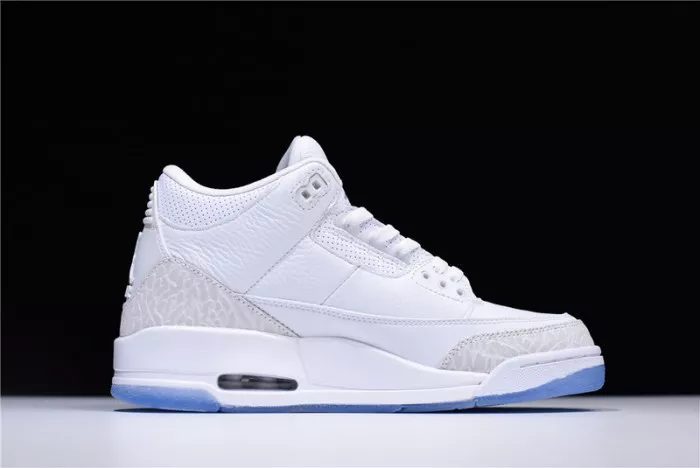 EyeCatching Air Jordan 3 Retro Triple White 136064-111 428