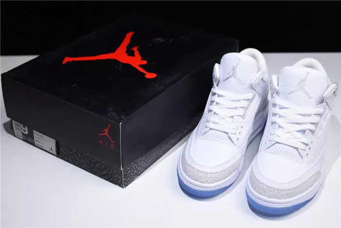 EyeCatching Air Jordan 3 Retro Triple White 136064-111 428