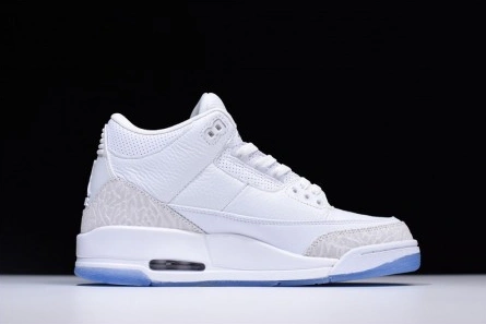 EyeCatching Air Jordan 3 Retro Triple White 136064-111 428