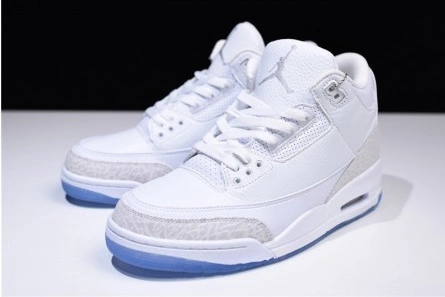 EyeCatching Air Jordan 3 Retro Triple White 136064-111 428