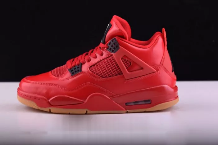 Air Jordan 4 Fire Red Gum Singles Day AV3914-600 Trendsetting 532