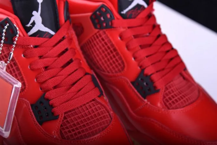 Air Jordan 4 Fire Red Gum Singles Day AV3914-600 Trendsetting 532