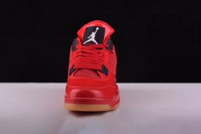 Air Jordan 4 Fire Red Gum Singles Day AV3914-600 Trendsetting 532