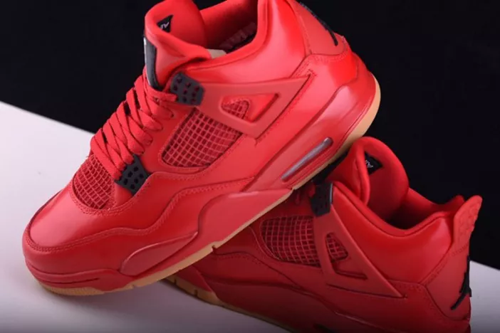 Air Jordan 4 Fire Red Gum Singles Day AV3914-600 Trendsetting 532