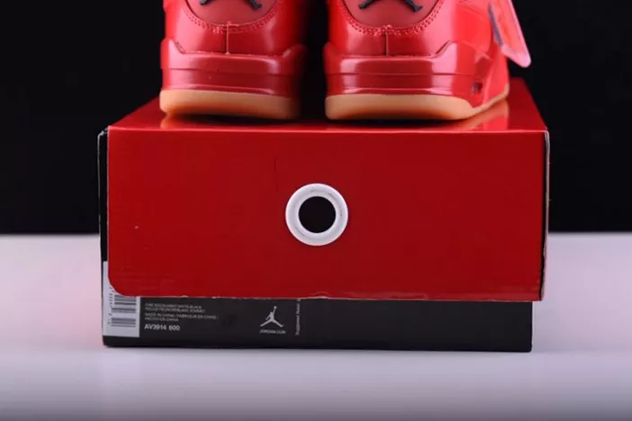 Air Jordan 4 Fire Red Gum Singles Day AV3914-600 Trendsetting 532
