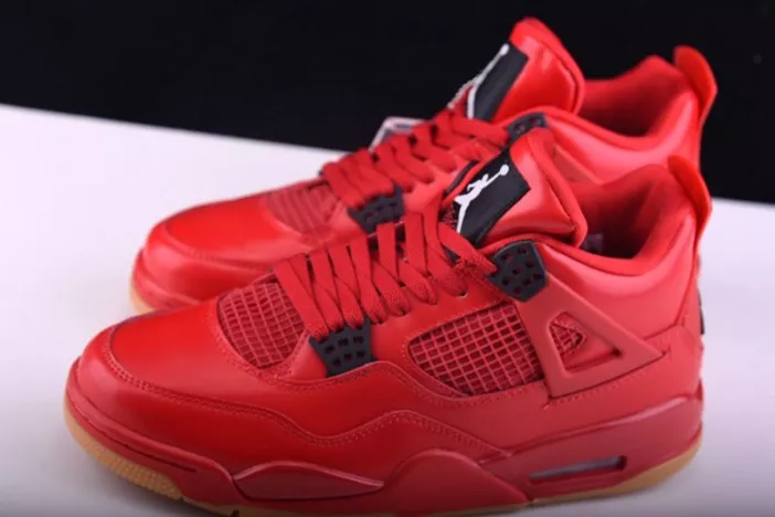Air Jordan 4 Fire Red Gum Singles Day AV3914-600 Trendsetting 532