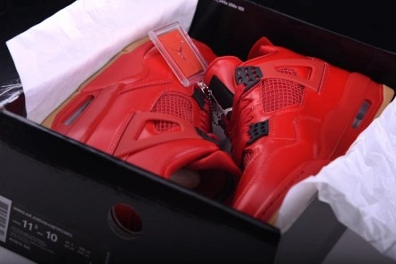 Air Jordan 4 Fire Red Gum Singles Day AV3914-600 Trendsetting 532