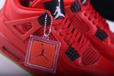 Air Jordan 4 Fire Red Gum Singles Day AV3914-600 Trendsetting 532