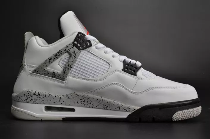 Air Jordan 4 OG “White Cement”  840606-192 EyeCatching 542