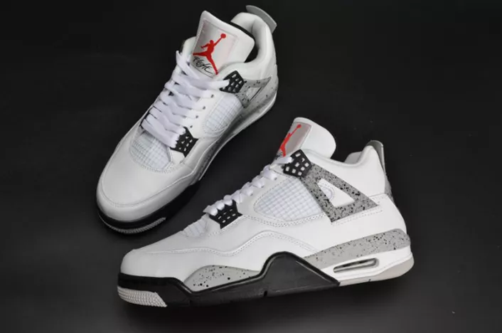 Air Jordan 4 OG “White Cement”  840606-192 EyeCatching 542