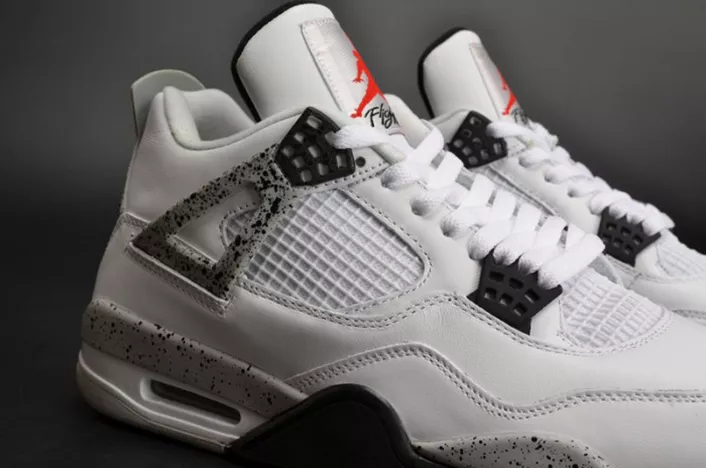 Air Jordan 4 OG “White Cement”  840606-192 EyeCatching 542