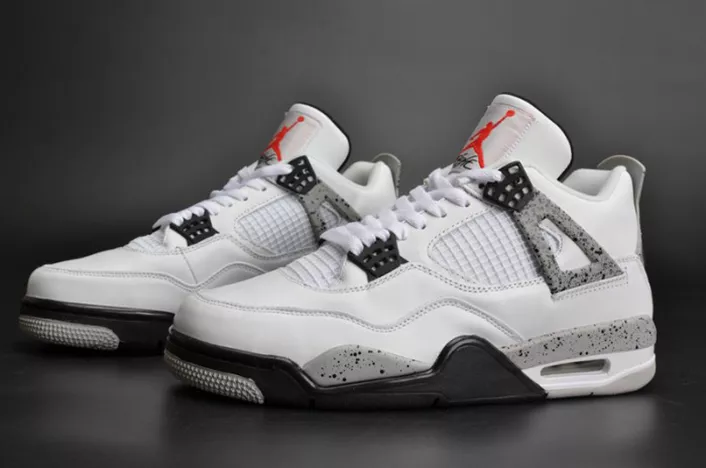 Air Jordan 4 OG “White Cement”  840606-192 EyeCatching 542