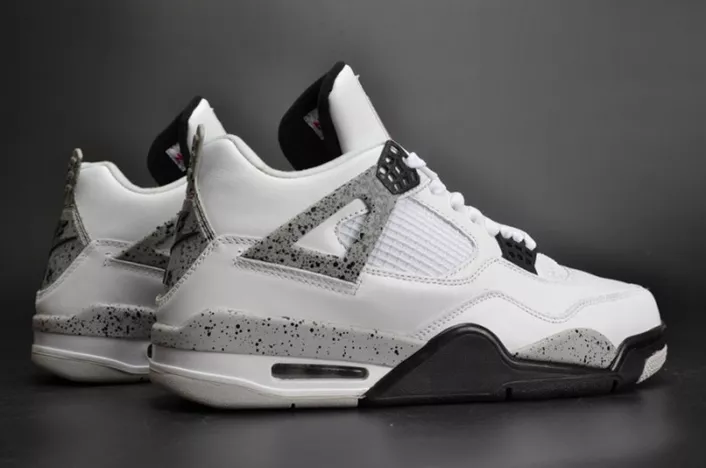 Air Jordan 4 OG “White Cement”  840606-192 EyeCatching 542