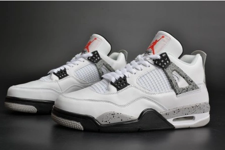 Air Jordan 4 OG “White Cement”  840606-192 EyeCatching 542