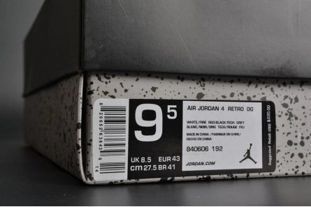 Air Jordan 4 OG “White Cement”  840606-192 EyeCatching 542
