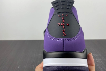DailyWear Air Jordan 4 Retro purple dynasty TRAVIS SCOTT 766302 526