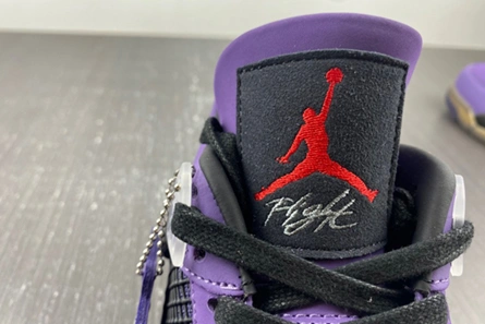 DailyWear Air Jordan 4 Retro purple dynasty TRAVIS SCOTT 766302 526