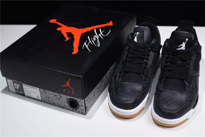 Flexible Air Jordan 4 SE Laser Black Gum CI1184-001 539