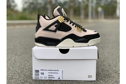 Soft Air Jordan 4 WMNS 'Silt Red Black Phantom Volt' AQ9129-601 536