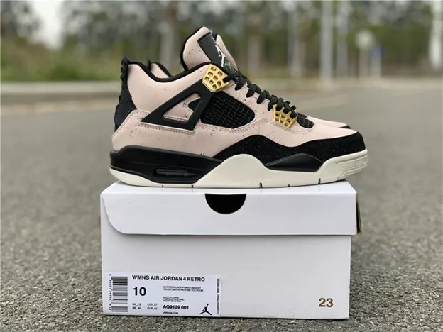 Soft Air Jordan 4 WMNS 'Silt Red Black Phantom Volt' AQ9129-601 536