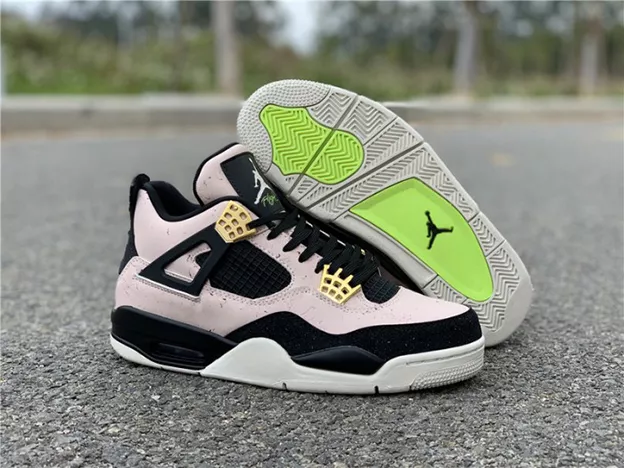 Soft Air Jordan 4 WMNS 'Silt Red Black Phantom Volt' AQ9129-601 536