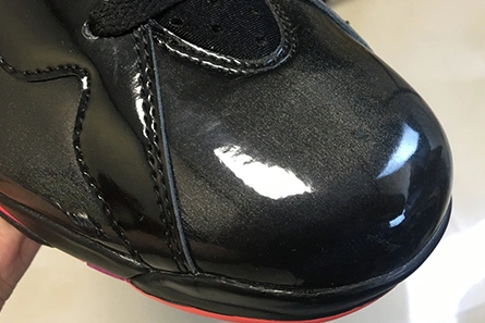 Air Jordan 7 WMNS Black Patent Leather 313358-006 Minimalist 635