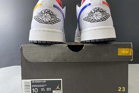 3169 Jordan 1 Low White Multi-Color CW7009- HighQuality 226