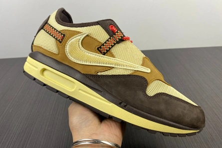 GoAnywhere 369 Nike Air Max 1 Travis Scott Cactus Jack Baroque Brown DO9392- 1304