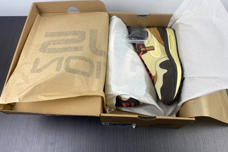GoAnywhere 369 Nike Air Max 1 Travis Scott Cactus Jack Baroque Brown DO9392- 1304