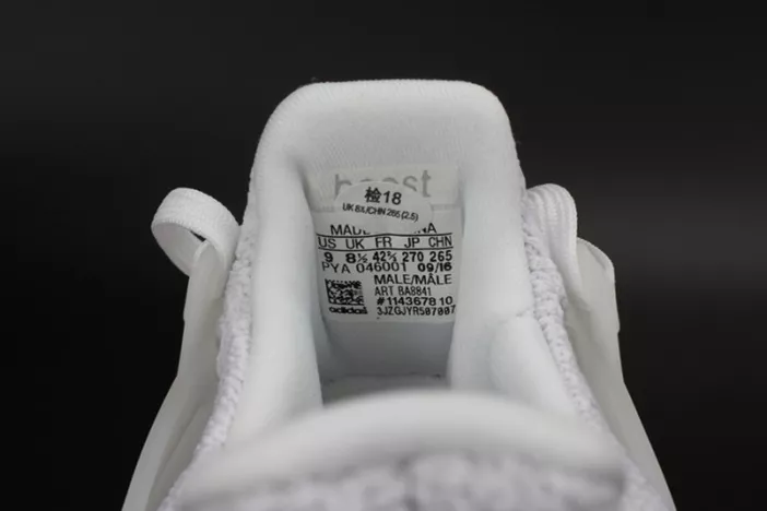 3891 ADIDAS ULTRA BOOST 3.0 TRIPLE WHITE BA GoodFit 1919