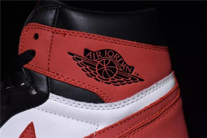 4091 Air Jordan 1 Retro Track Red 555088 - Bright 296