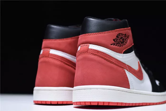 4091 Air Jordan 1 Retro Track Red 555088 - Bright 296