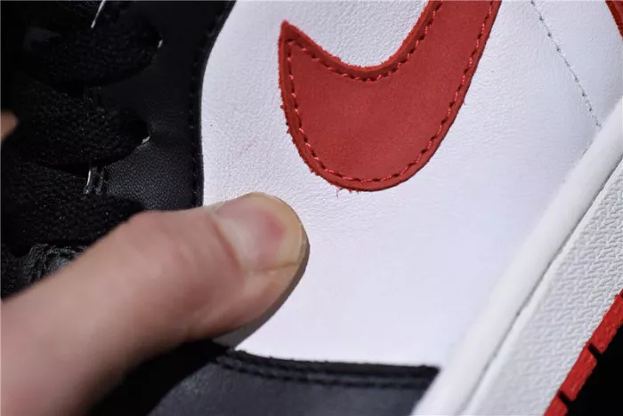 4091 Air Jordan 1 Retro Track Red 555088 - Bright 296