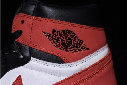 4091 Air Jordan 1 Retro Track Red 555088 - Bright 296