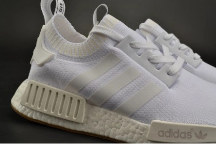 4128 ADIDAS NMD R1 "Gum Pack"  PRIMEKNIT WHITE  MENS BY BestValue 1838