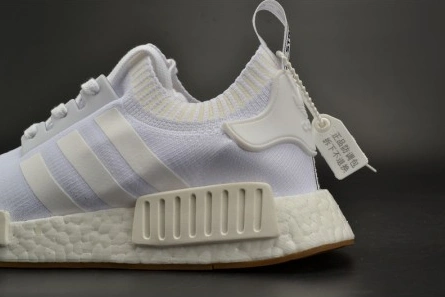 4128 ADIDAS NMD R1 "Gum Pack"  PRIMEKNIT WHITE  MENS BY BestValue 1838