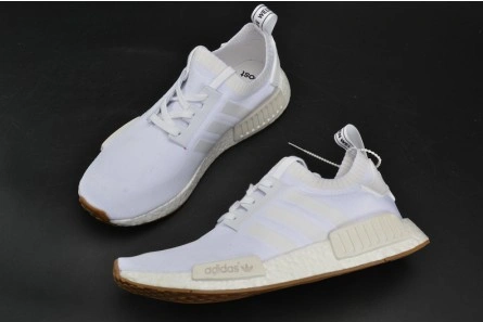 4128 ADIDAS NMD R1 "Gum Pack"  PRIMEKNIT WHITE  MENS BY BestValue 1838