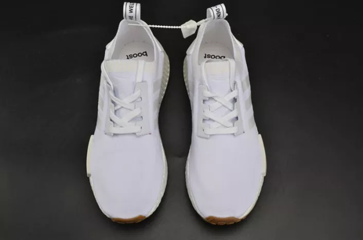 4128 ADIDAS NMD R1 "Gum Pack"  PRIMEKNIT WHITE  MENS BY BestValue 1838