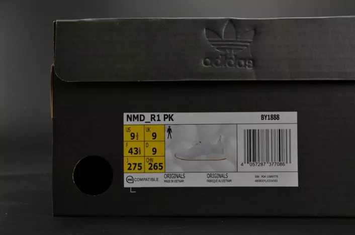 4128 ADIDAS NMD R1 "Gum Pack"  PRIMEKNIT WHITE  MENS BY BestValue 1838