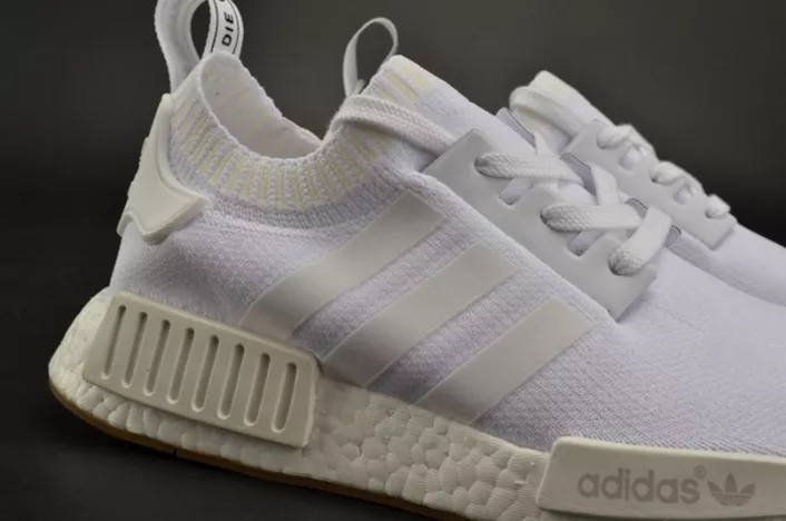 4128 ADIDAS NMD R1 "Gum Pack"  PRIMEKNIT WHITE  MENS BY BestValue 1838