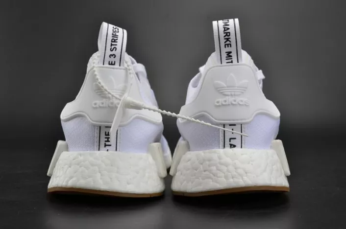 4128 ADIDAS NMD R1 "Gum Pack"  PRIMEKNIT WHITE  MENS BY BestValue 1838