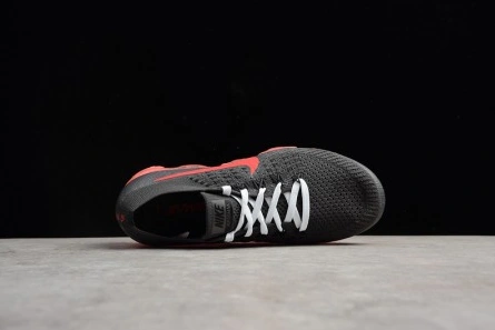 6109 NikeLab Air VaporMax Flyknit Black Big Red womens AA3859- StreetReady 1483