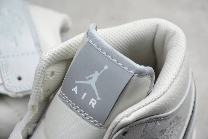 7721 Air Jordan 1 Mid SE 'Grey Fog' - Air Jordan - 852542- Reliable 268