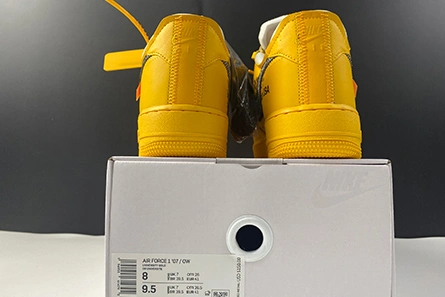7810 Off-White x Nike Air Force 1 “University Gold” DD1876- GoodFit 1186