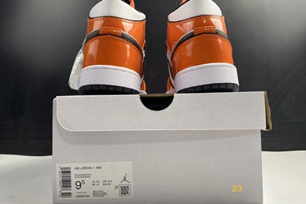 888 Air Jordan 1 Mid “Turf Orange” DD6834- Trendsetting 213