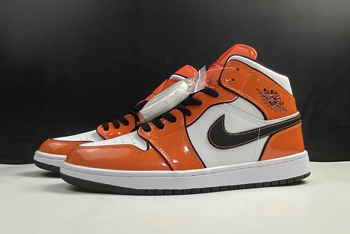 888 Air Jordan 1 Mid “Turf Orange” DD6834- Trendsetting 213