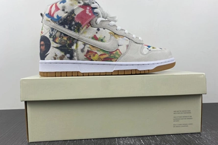 Practical 8932 Nike SB Dunk High Supreme Rammellzee  FD8779- 984