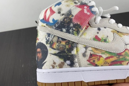 Practical 8932 Nike SB Dunk High Supreme Rammellzee  FD8779- 984