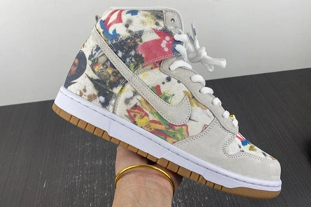 Practical 8932 Nike SB Dunk High Supreme Rammellzee  FD8779- 984
