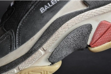 BALENCIAGA 17FW TRIPLE S TRAINER  BLACK  RED MENS W05M23972 HighQuality 2075